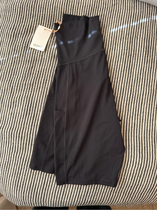 Quince Pants - Quince maternity bike shorts - nwt